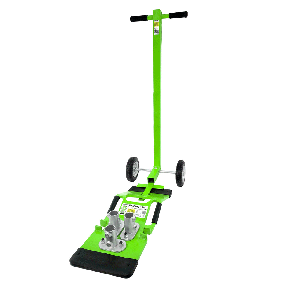 Frontline Guardrail Base Lifting Dolly | Roofing Direct